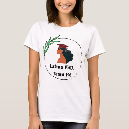 Équipe Latina PhD 1% T-shirt (Devant)