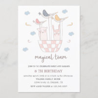 Équipe magique | Invitation d'anniversaire