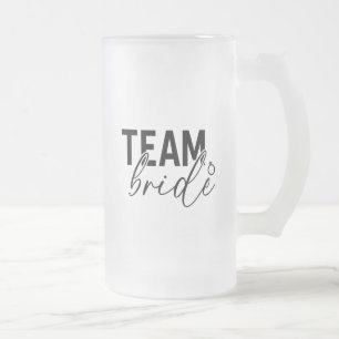 Équipe Mariée Frosted Mug