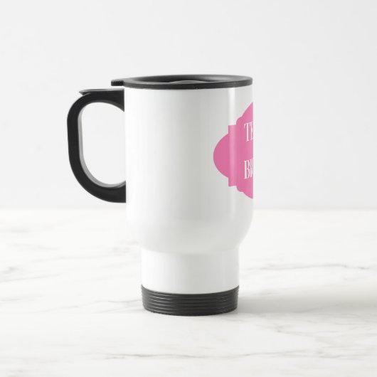 Équipe Mariée Voyage Mug (Gauche)