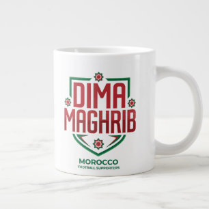 Équipe Maroc I Dima MAGHRIB Mug pour les fans de f