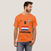 Équipe nationale de football de Pays-Bas T-shirt (Devant entier)