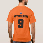 Équipe nationale de football de Pays-Bas T-shirt (Dos)