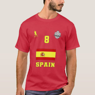 Équipe nationale espagnole de football 8 T-shirt