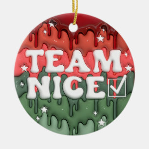 Équipe Nice Noël Ornement