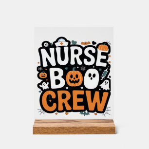Équipe Nurse Boo Halloween Héros de la santé Effra