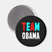 Équipe Obama Magnet (Recto/Verso)