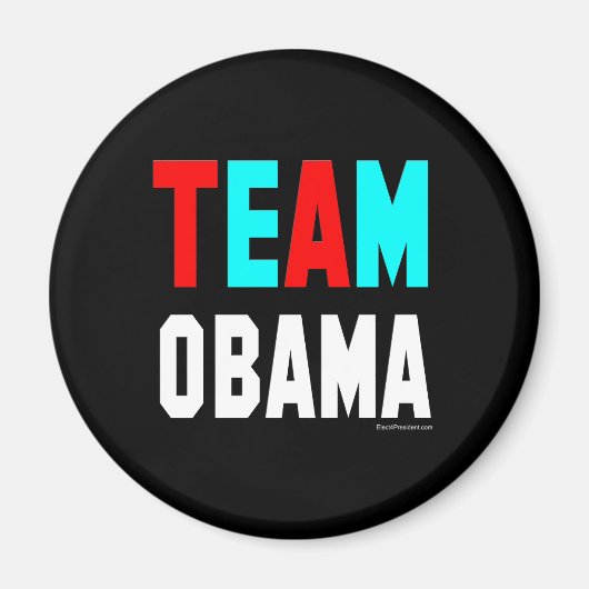 Équipe Obama Magnet (Devant)