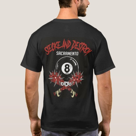 Équipe Siecke & Destroy T-Shirt (Dos)