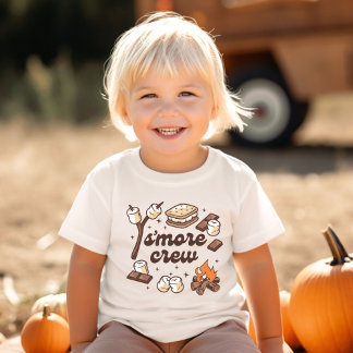 Équipe S'more Camping Amoureux Tshirt pour Tout-Pe