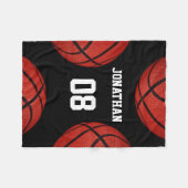 Équipe sportive de basket-ball couverture personna (Devant (Horizontal))