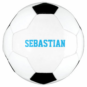 Équipe sportive personnalisée bleu clair