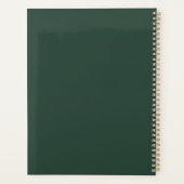 Équipe sportive Votre nom Numéro Vert Or Blanc (Dos)