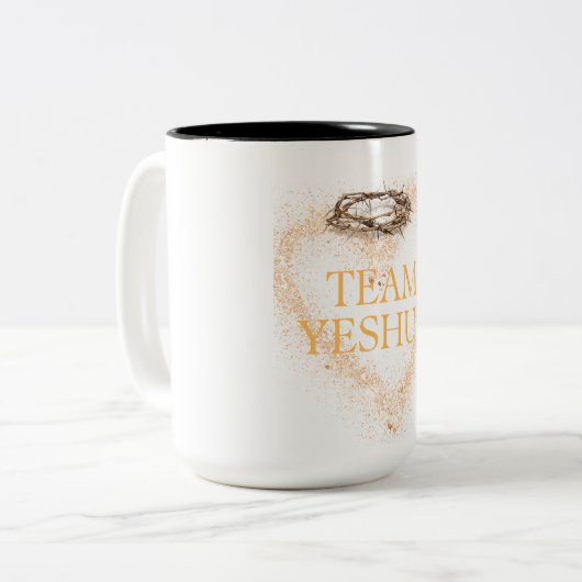 Équipe Yeshua Mug (Devant gauche)