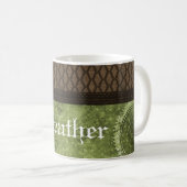 Équipement en métal Mug Steampunk, Vert (Devant droit)
