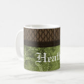 Équipement en métal Mug Steampunk, Vert (Devant gauche)