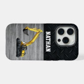 Équipement lourd Excavateur d'affaires Constructio (Verso Horizontal)