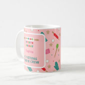 Équipes de fabrication de biscuits de Noël Mugs (Devant gauche)