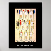 Équipes posters vintage 1908 (Devant)