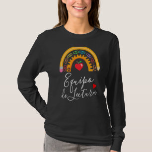 Equipo de Lectura Leesploeg Leraar Spaans Squ T-shirt