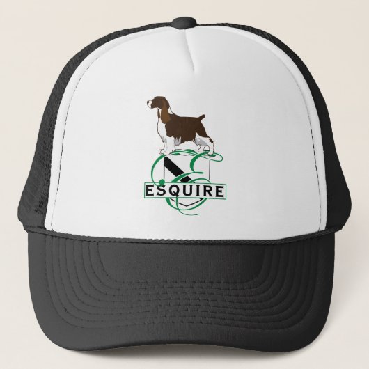 Equire English Springer Spaniels Trucker Pet (Voorkant)