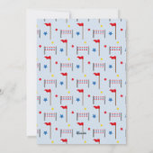 Équitation Anniversaire Fête Invitation (Dos)