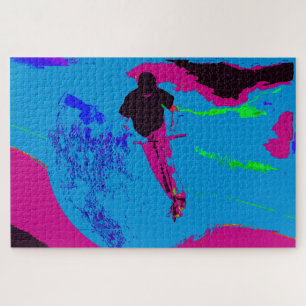équitation de la Galaxie - Scooter Rider Puzzle