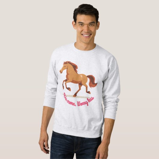 équitation sweatshirt (Devant entier)