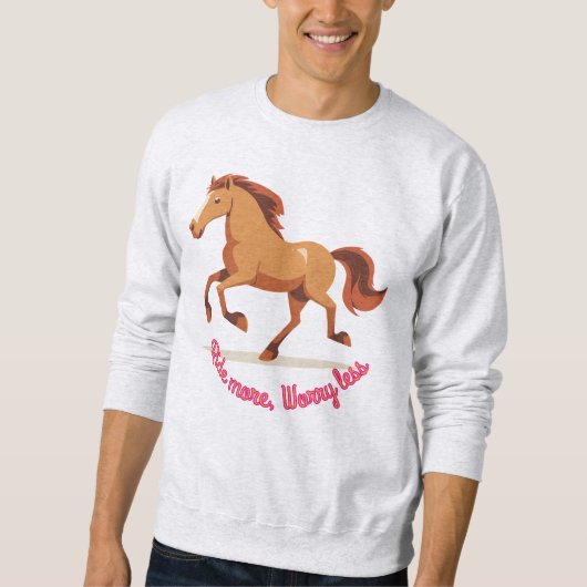 équitation sweatshirt (Devant)