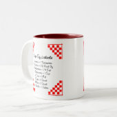 Équivalents de recettes Cuisine Helper Coffee Mug (Devant gauche)