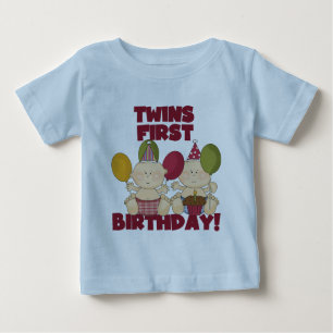 Ęr anniversaire de jumeaux - T-shirts et cadeaux