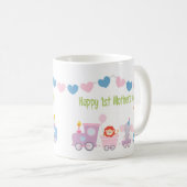 ęr Blanc du jour de mère tasse blanche classique (Devant droit)