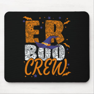 Er Boo Crew Halloween Er Tech Emergency Technician Muismat