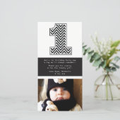 Ęr carte photo de Merci du numéro 1 d'anniversaire (Debout devant)