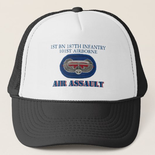 ęr CASQUETTE AÉROPORTÉ de 187TH INFANTERIE de (Devant)