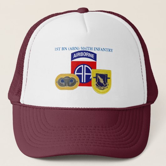 ęr CASQUETTE AÉROPORTÉ d'INFANTERIE (Devant)