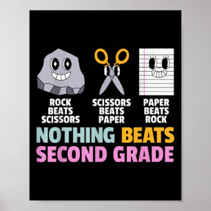 Er gaat niets boven de 2e klas terug naar school poster