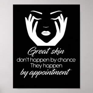 Er gebeurt geen grote huid door Chance Skinca Poster