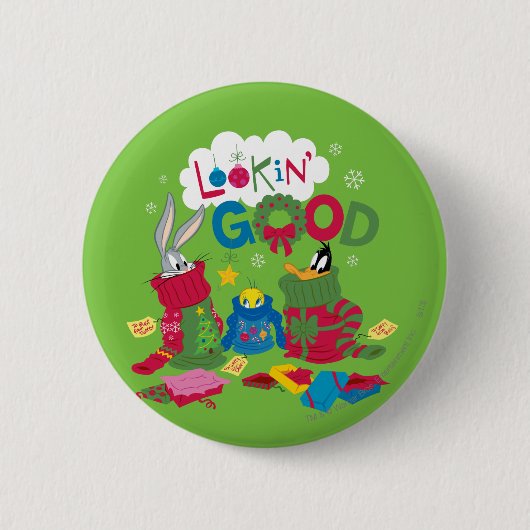 Er goed uitzien ronde button 5,7 cm (Voorkant)