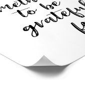 Er is altijd iets om dankbaar te zijn voor poster (Hoek)