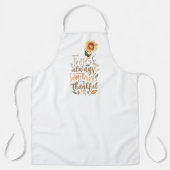 Er is altijd iets te danken voor schort (Voorkant)