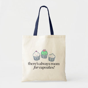 Er is altijd ruimte voor Cupcakes Tote Bag