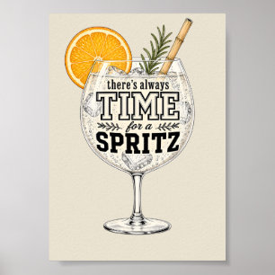 Er is altijd tijd voor een Spritz Poster