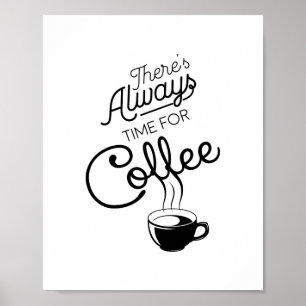 Er is altijd tijd voor koffie, Citaat. Poster