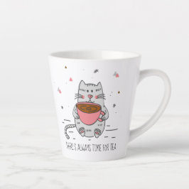 Er is altijd tijd voor thee, Cat Latte Mok