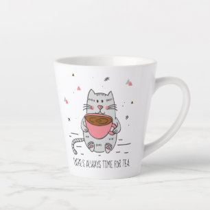 Er is altijd tijd voor thee, Cat Latte Mok