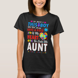 Er Is Deze Jongen Hij Noemt Me Oom Autisme Bewustz T-shirt