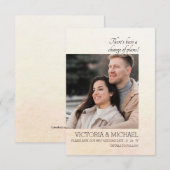 Er is een andere aankondiging van plannen geweest (Voorkant / Achterkant)