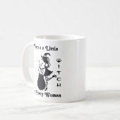 ER IS EEN BEETJE IN ELKE VROUW KOFFIEMOK (Voorkant links)