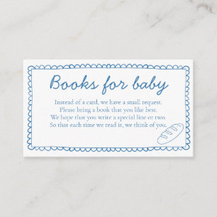Er is een broodje in de ovenboeken voor Baby Informatiekaartje